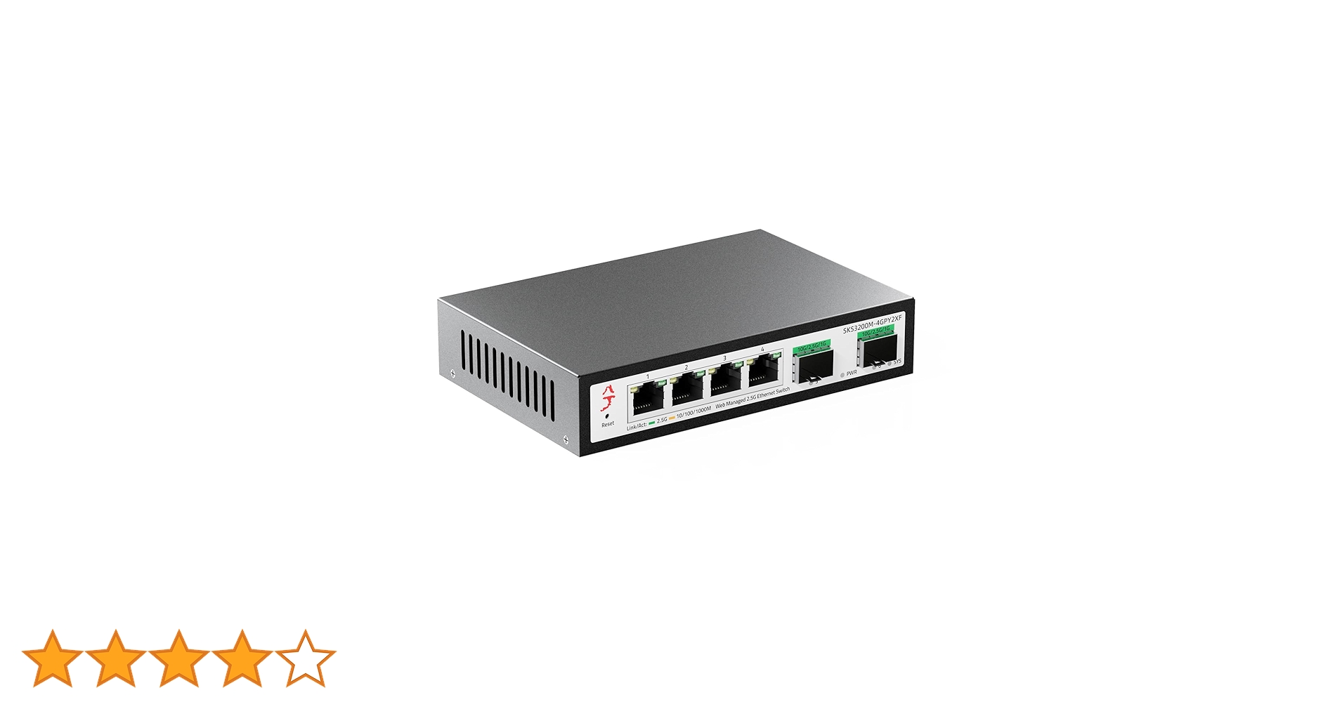 Amazon.co.jp: XikeStor スイッチングハブ 6ポート 2.5G RJ45 10G SFP+